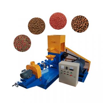 Automatic Floating Fish Feed Pellet Extruder Machinery