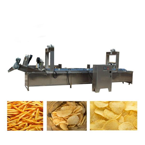 Hot Sale Industrial Peanut Banana Fryer Production Line Frozen French Fries Frying Potato Chips Making Machine